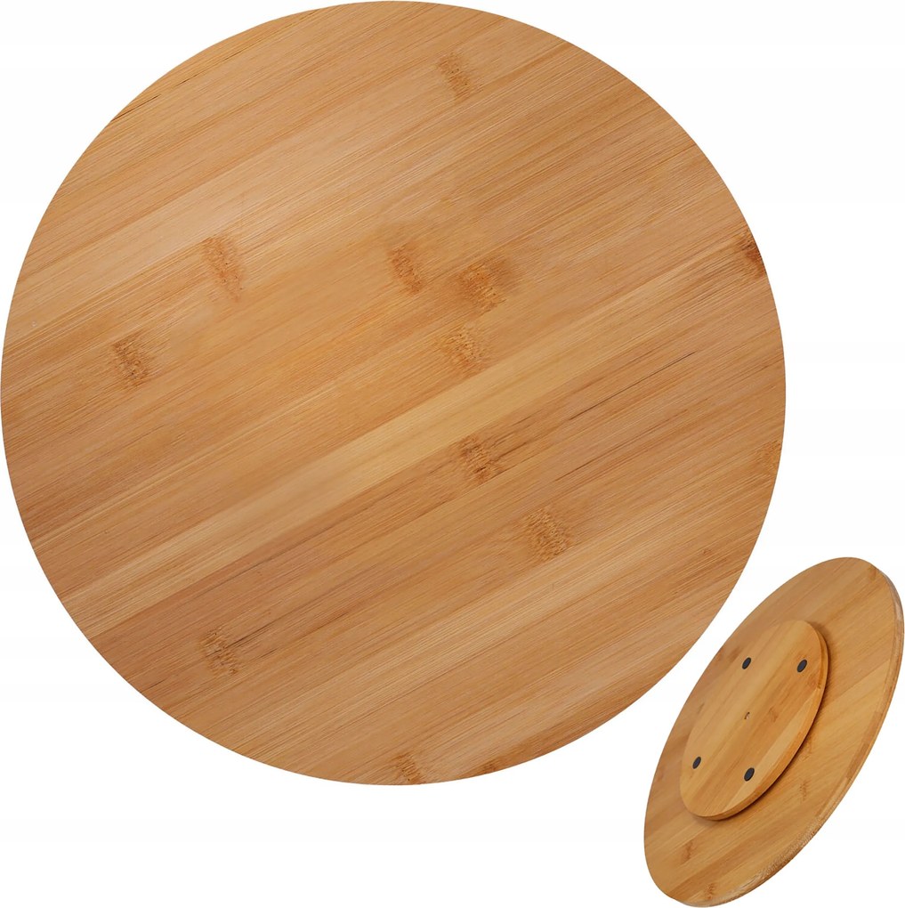 Forgó vágódeszka felvágott sajtok tálalásához