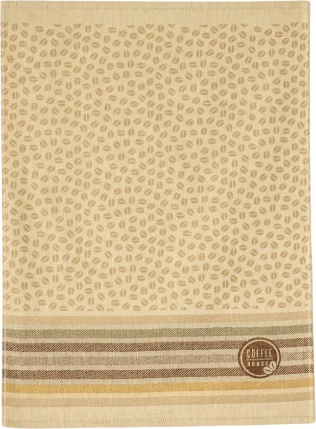 Konyhai törlőkendő 50x70 Zwoltex Coffee Grain bézs