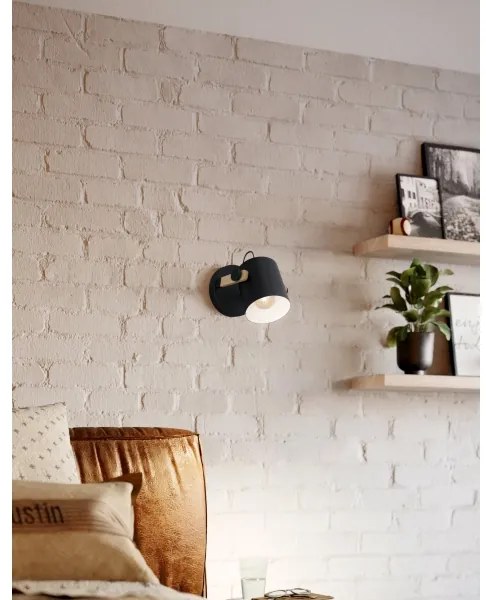 Eglo 43046 - Fali lámpa HORNWOOD 1xE27/28W/230V