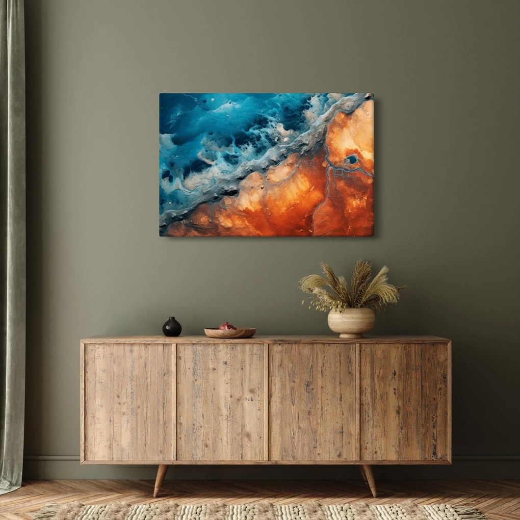 Kép - Víz és tűz (90x60 cm)