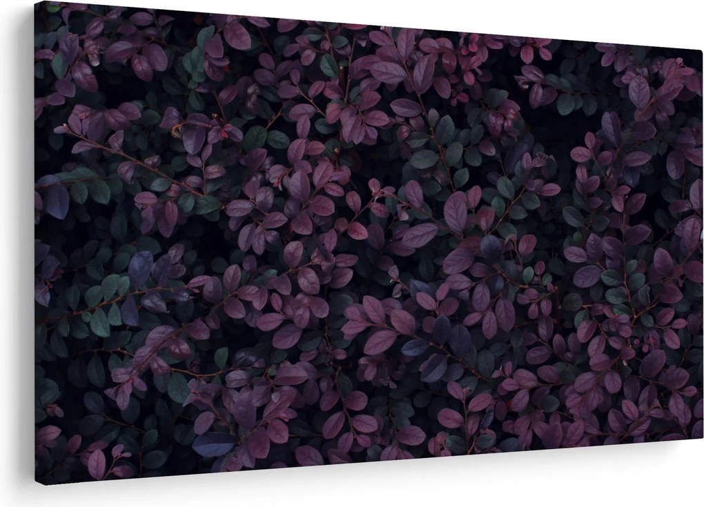 Sötétvörös levelek képe (90x60 cm)