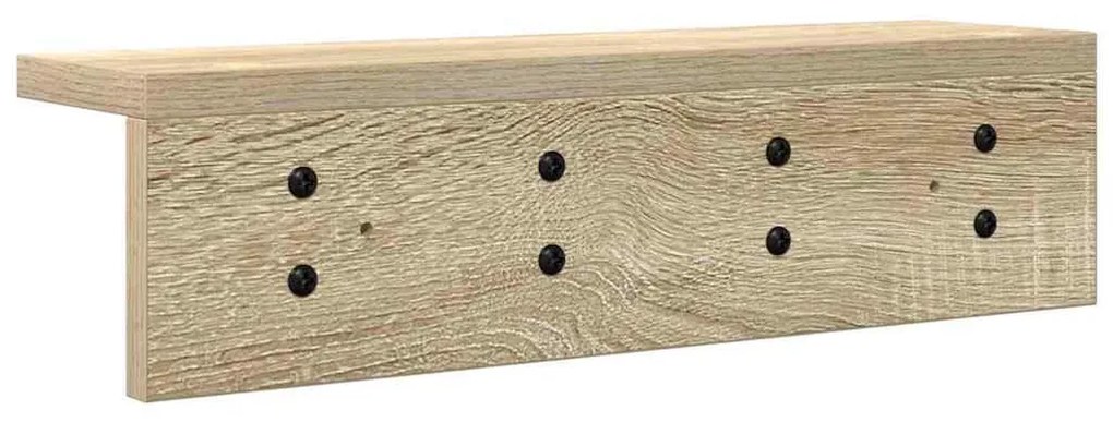 Fali Kabáthorog sonoma tölgy 40 x 10.5 x 10.5 cm Faanyag