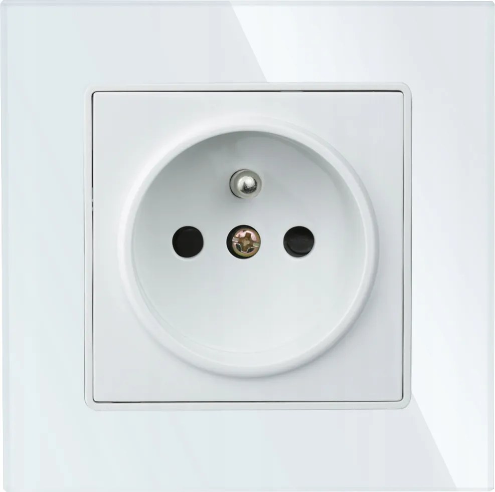 Üveg Aljzat Tűvel Fehér Kontakt