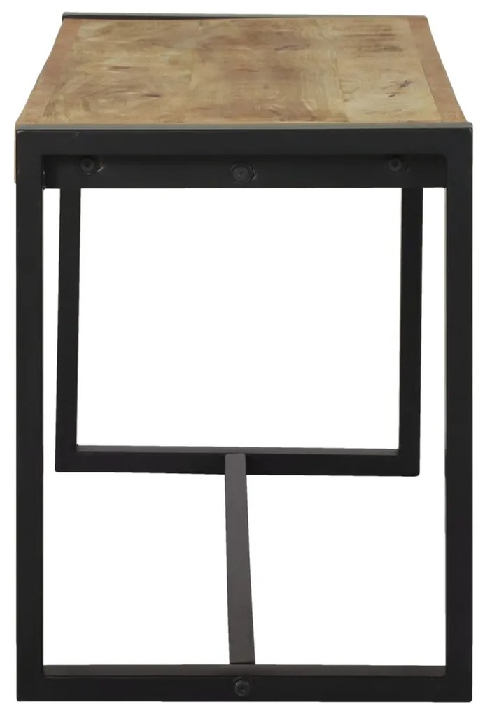 Pad Barna Tömör mangófa 100 x 35 x 45 cm Tartós Előszobapad