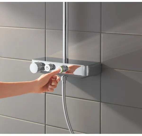 GROHE 26509000 - EUPHORIA SMARTCONTROL 260 mm zuhanyrendszer, fényes króm
