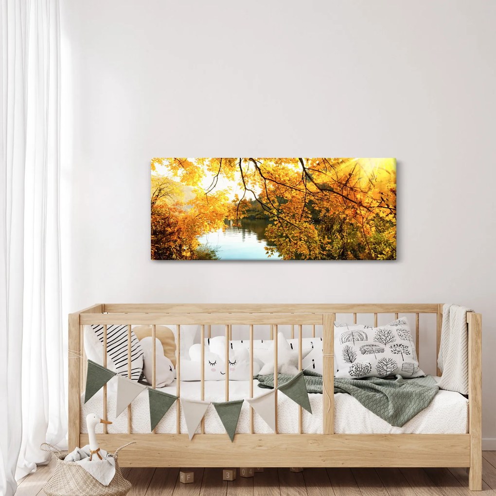 Kép - Őszi fa (120x50 cm)