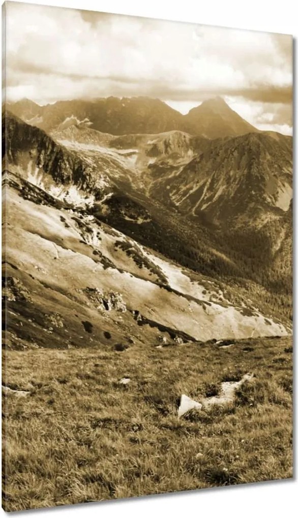 Vászonkép 80x120 Tátra Lengyel hegyek Kilátás