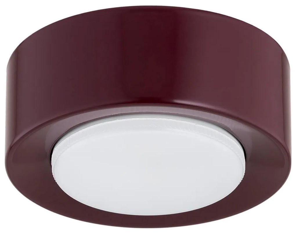 Argon 8904 - Mennyezeti lámpa ELORA 1xGX53/7W/230V átm. 11 cm bordó