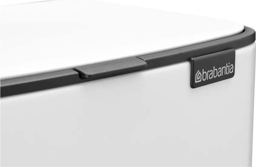 Fehér acél pedálos szemetes 12 l Bo – Brabantia