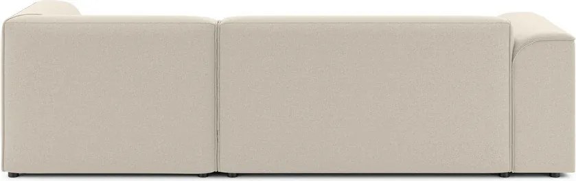 Bézs sarokkanapé (jobb oldali-heverő résszel) Merid – Ropez