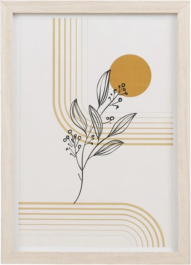 Világos natúr színű fali képkeret szett 3 db-os 21x30 cm Madison – House Nordic