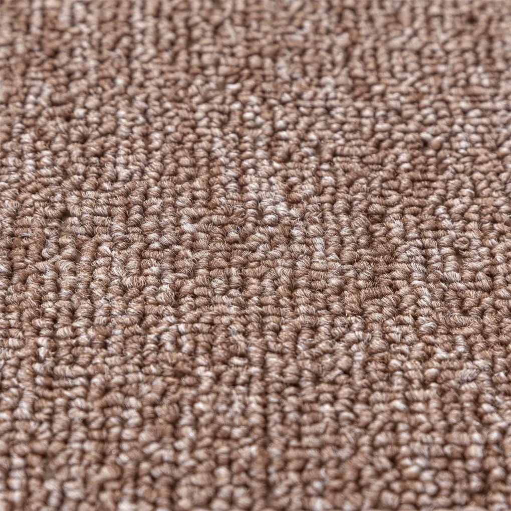 Csúszásmentes Lépcsőszőnyegek 15 pcs Világosbarna 75 x 20 cm PP