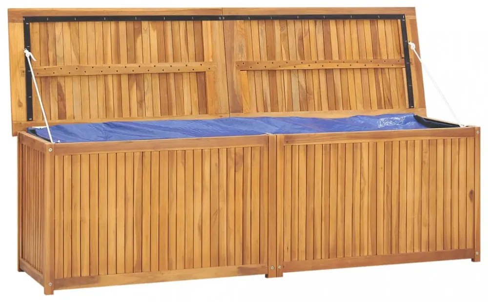 tömör tíkfa kerti láda 175 x 50 x 55 cm