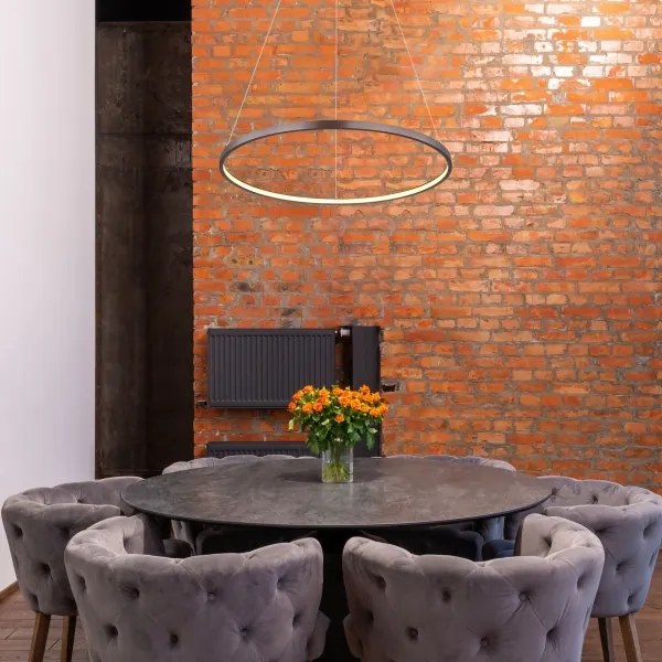 Globo 67192-29BR - LED Csillár zsinóron RALPH LED/29W/230V barna