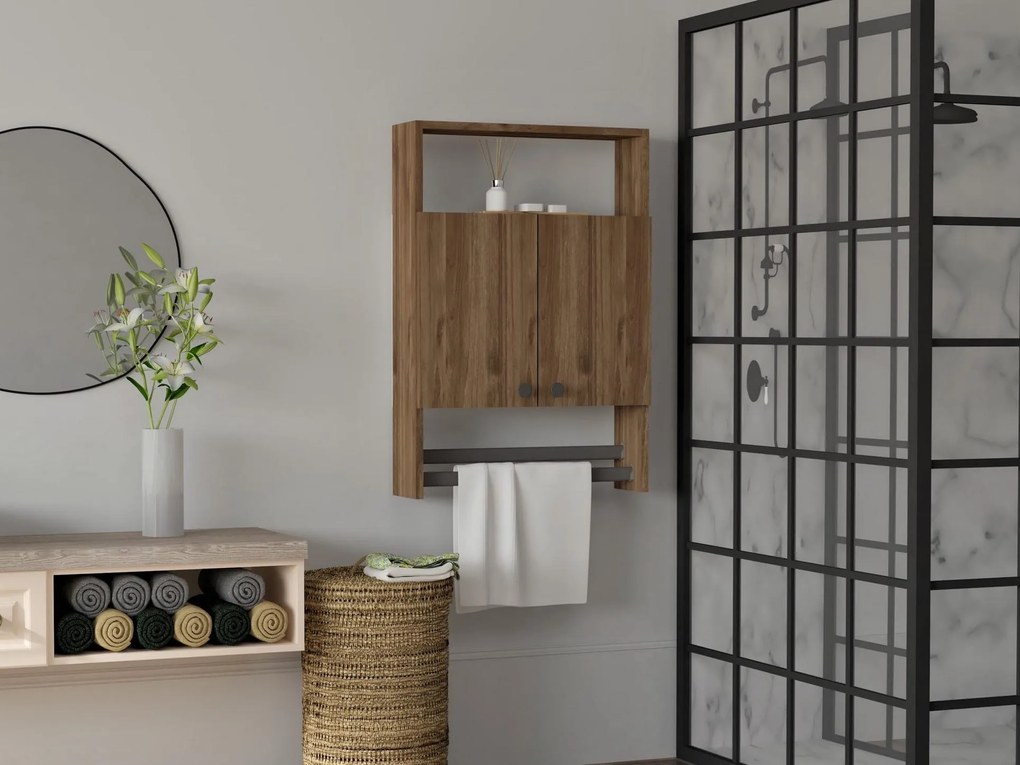 Fürdőszoba szekrény Elisa 1 (dió). Akció -26%. 1089170
