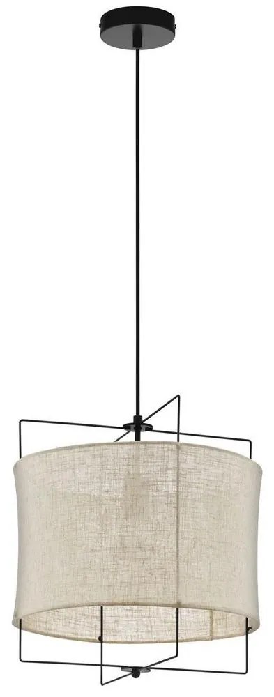 Eglo Eglo 43292 - Csillár zsinóron BRIDEKIRK 1xE27/60W/230V átm. 400mm EG43292