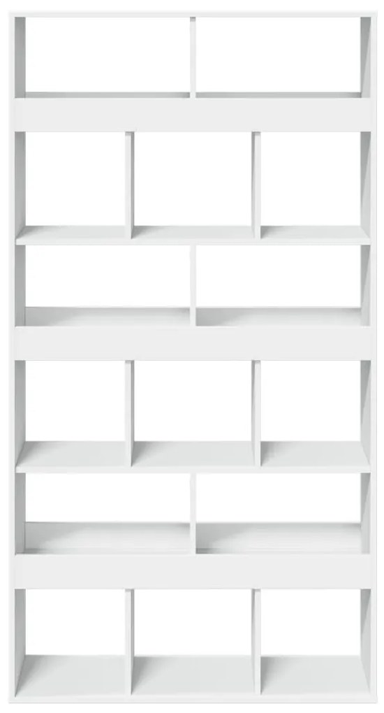 fehér szerelt fa térelválasztó 100 x 33 x 187,5 cm