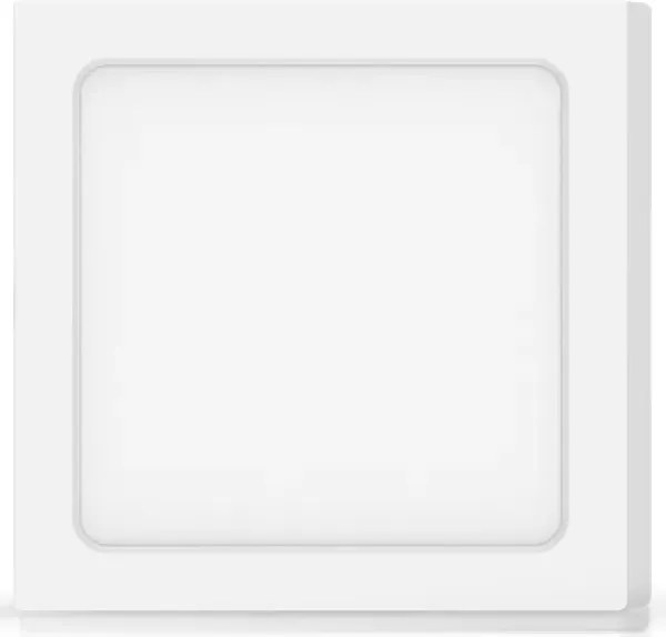 AIGOSTAR MINI LED PANEL FELÜLETRE SZERELHETŐ NÉGYSZÖGLETES 12W MELEG FEHÉR