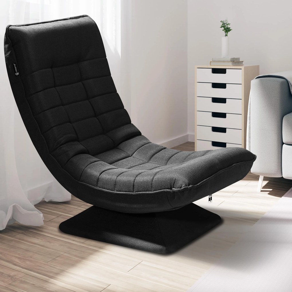 Casaria® Pihenőszék - fekete