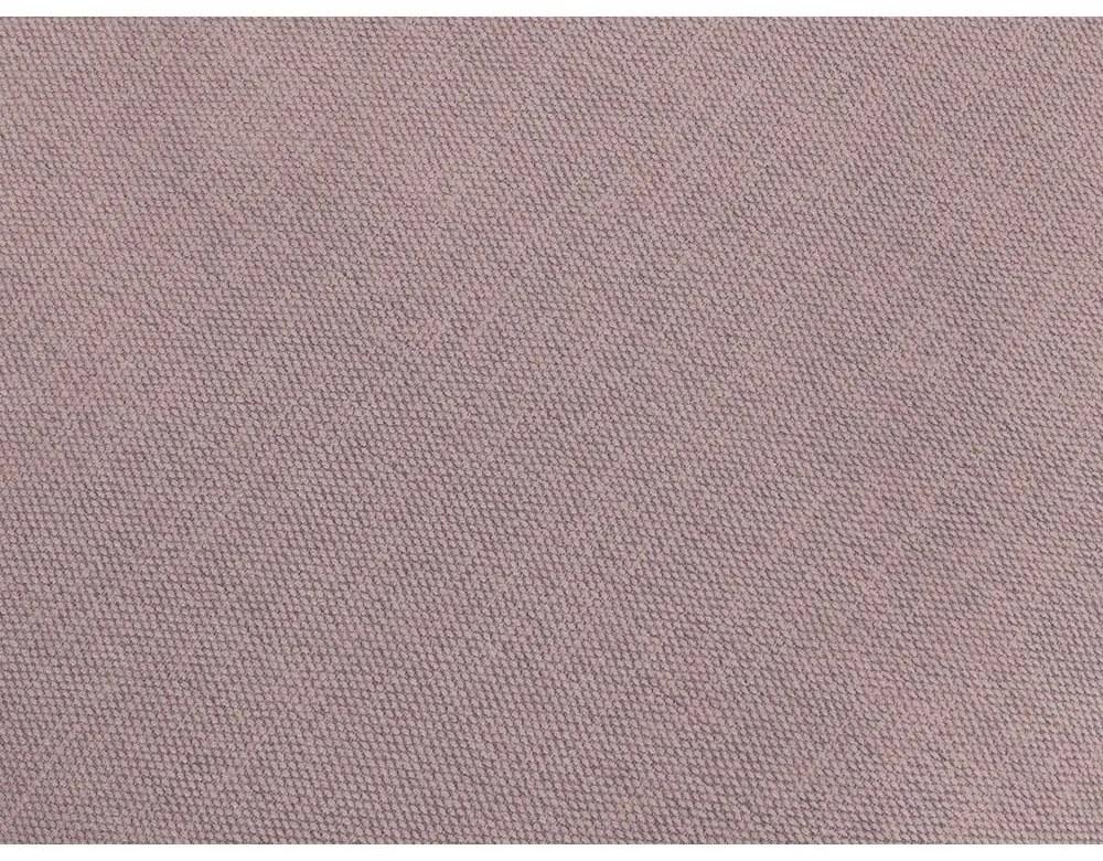 Világos rózsaszín sarokkanapé Aden – Bobochic Paris