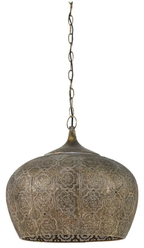 Rézszínű mennyezeti lámpa ø 43,5 cm Emine – Light &amp; Living