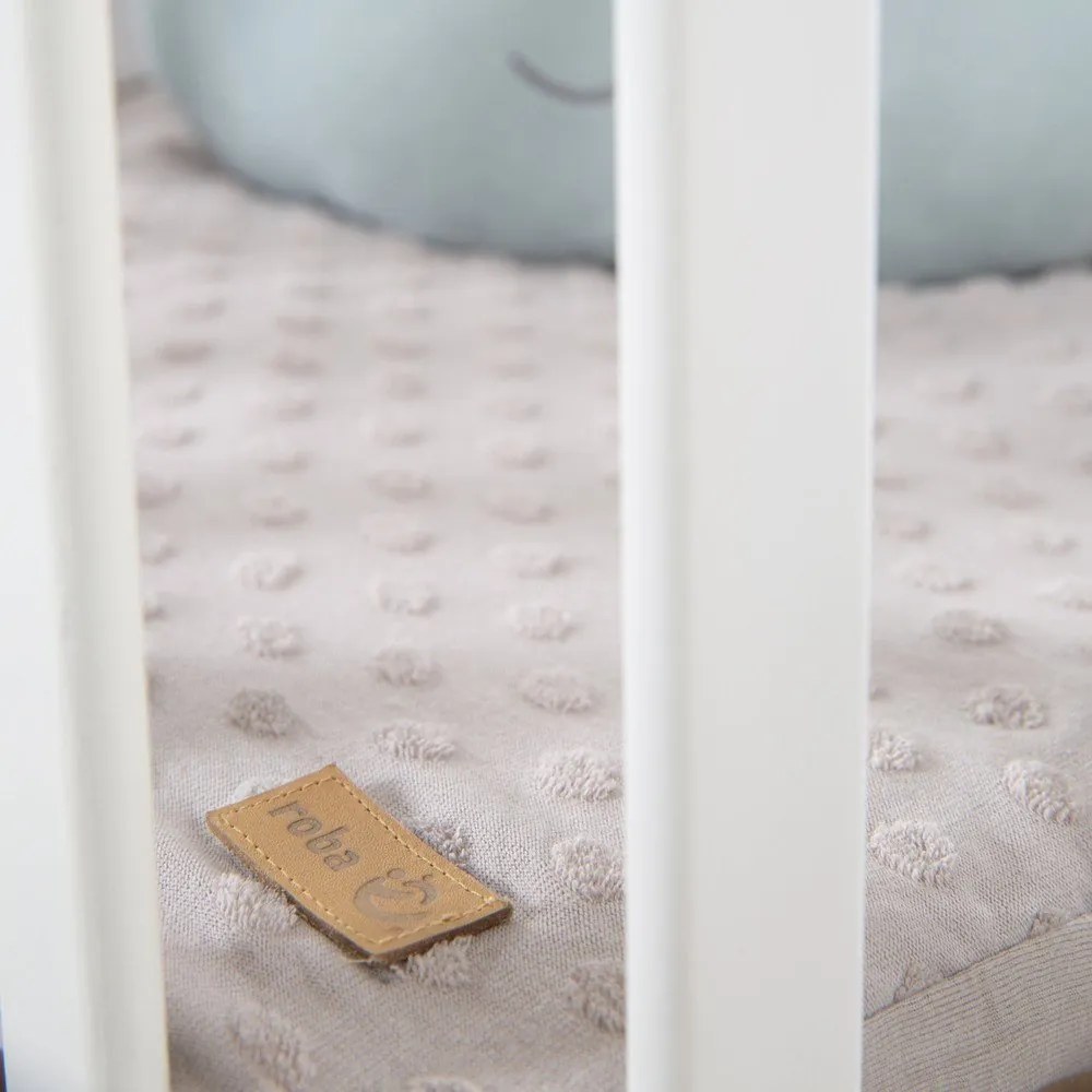 Natúr színű bükkfa járóka állítható magassággal 75x100 cm Lil Planet – Roba