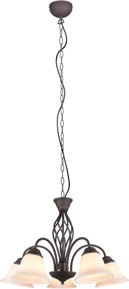 TRIO 101000524 RUSTICA Klasszikus Csillár Réz E14 IP20