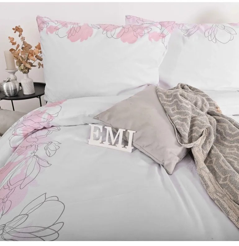 EMI Paradise pamut ágyneműhuzat, A standard egyszemélyes ágy szett tartalma: 1x 140x200 + 1x 70x90