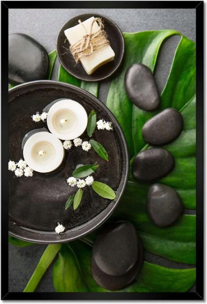 Poszterek keretben 40x60 Ázsiai relaxáció