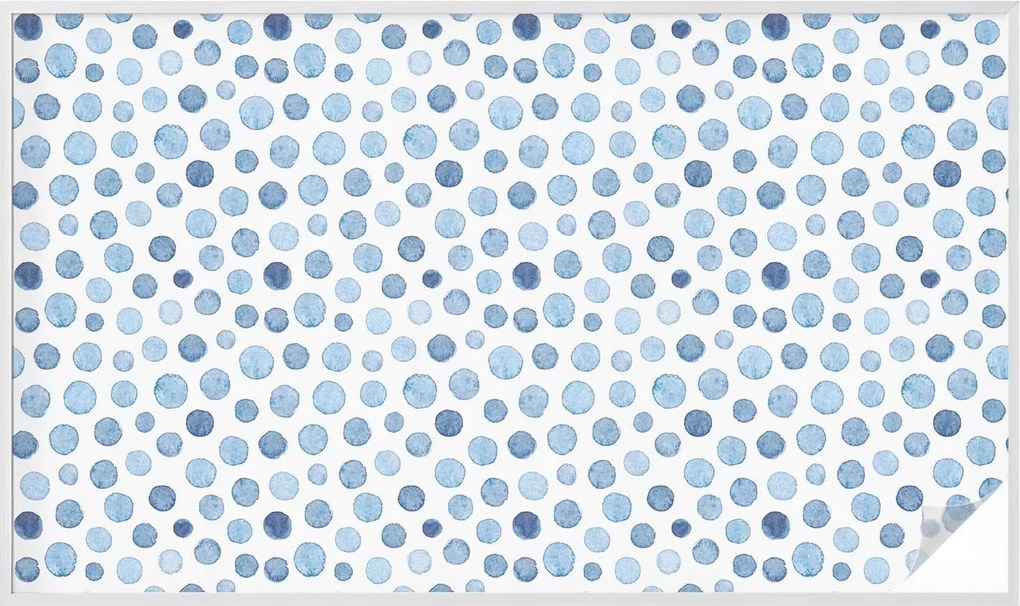 Öntapadós ablakfólia adatvédelem akvarell pöttyök 200x116