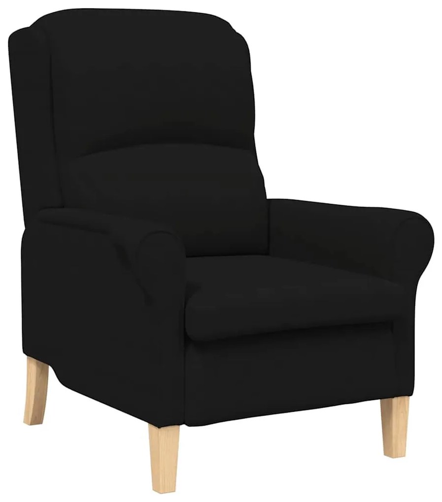 karosszék Fekete 76 x 94 x 102 cm Mikroszálas