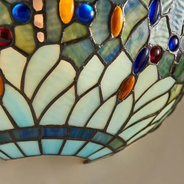 Endon 64102 - Tiffany DRAGONFLY fali lámpa 1xE14/40W/230V