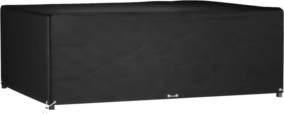vidaXL téglalap alakú kerti bútorhuzat 12 fűzőlyukkal 240x180x80 cm