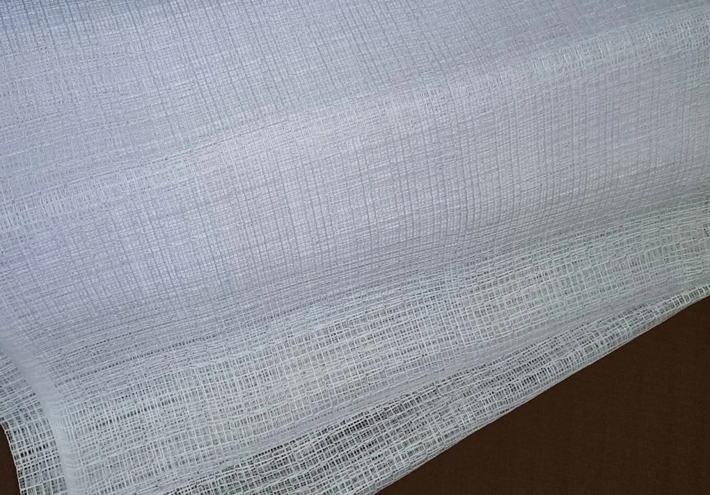 Mg Függöny Prémium háló Óceán Fehér 300cm magas lengyel 0,5m