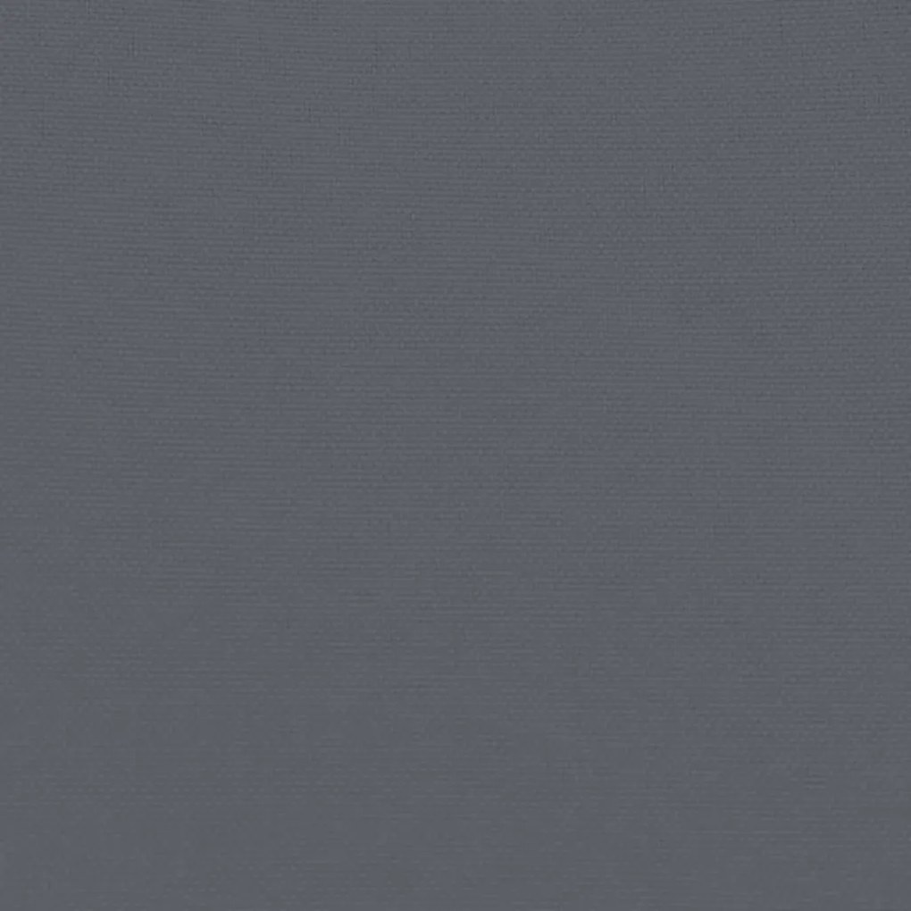 antracitszürke acél és textil kerti sarokkanapé