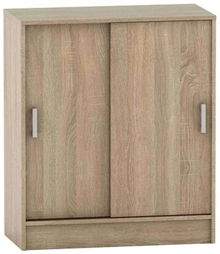 BETTY tolóajtós szekrény, sonoma tölgy