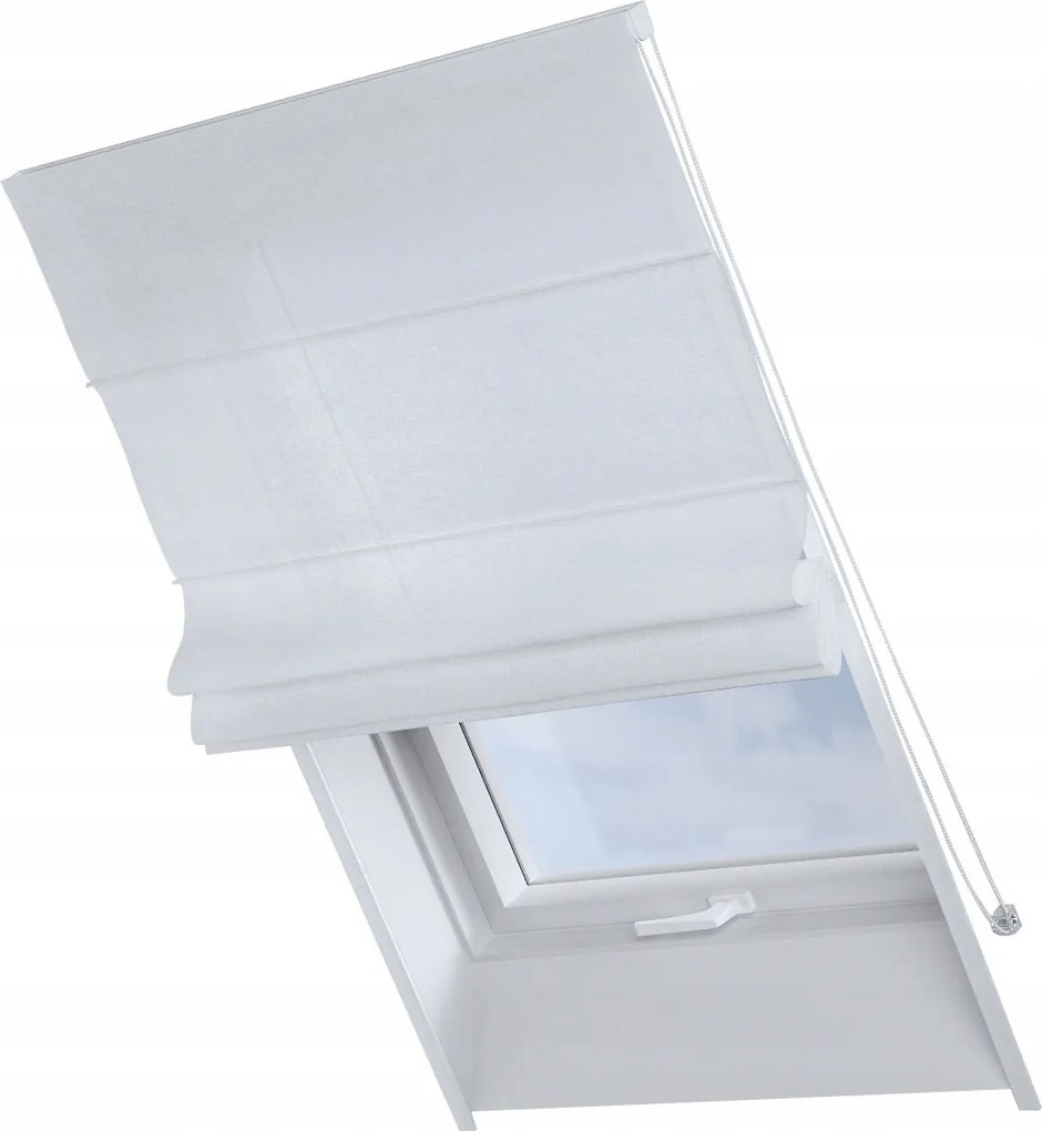 Kész redőny Rimini tetőtéri ablakra 50x60cm fehér