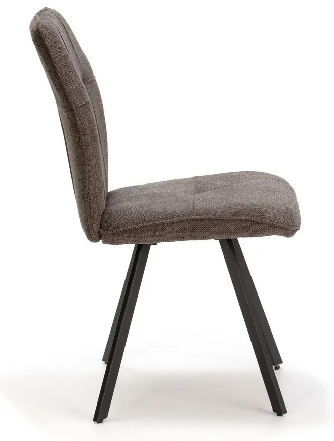 Sötétszürke étkezőszék szett 4 db-os Mery – Marckeric