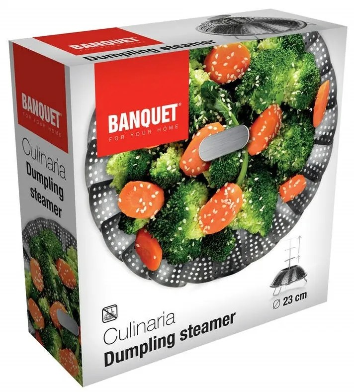 Banquet gombócgőzölő teleszkópos tartóvalCulinaria, 23 cm