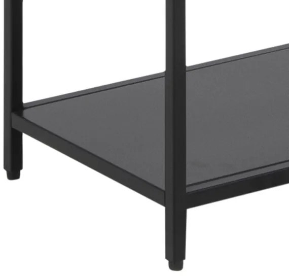 SETH fekete könyvespolc