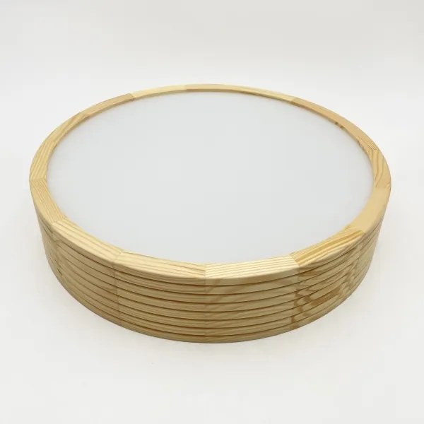 Mennyezeti lámpa NATURAL MODERN 2xE27/15W/230V, átmérő 37,5 cm, fenyő