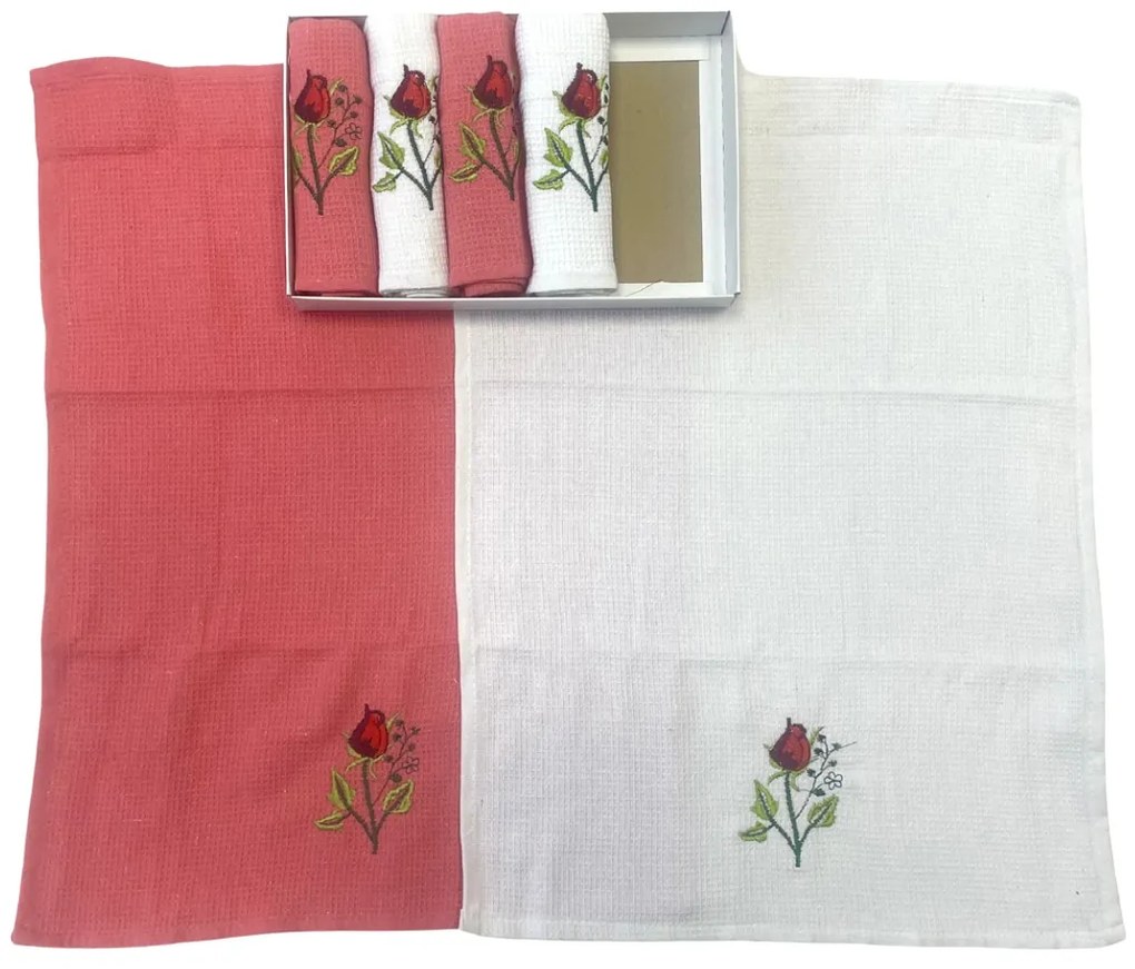 Konyharuhák Rose 40x60cm 6 db TiaHome