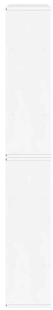 4 db fehér tömörfa fenyőfa oldalsó szekrény ODDA 40x24x79 cm