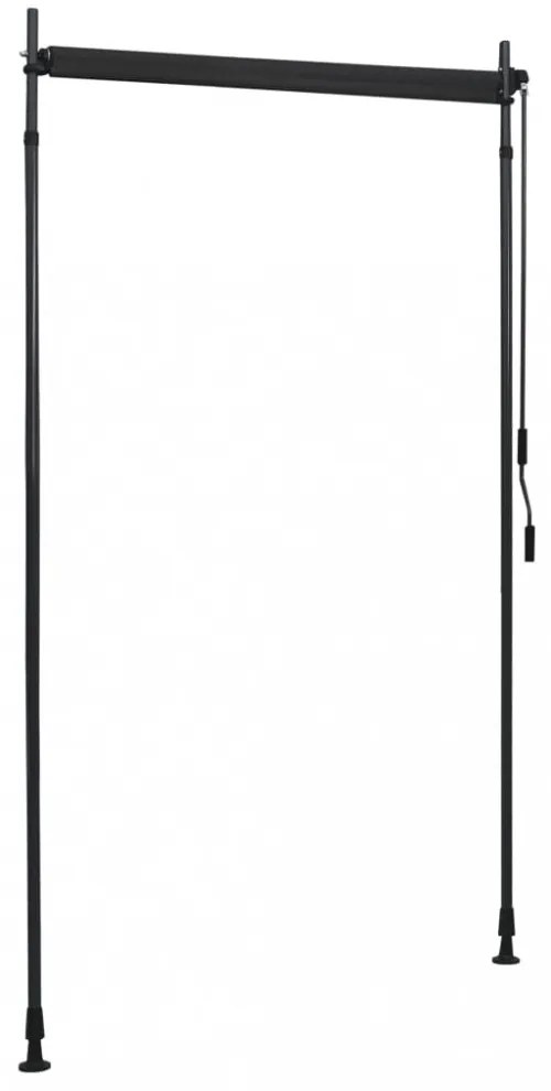 antracitszürke kültéri roló 120 x 270 cm