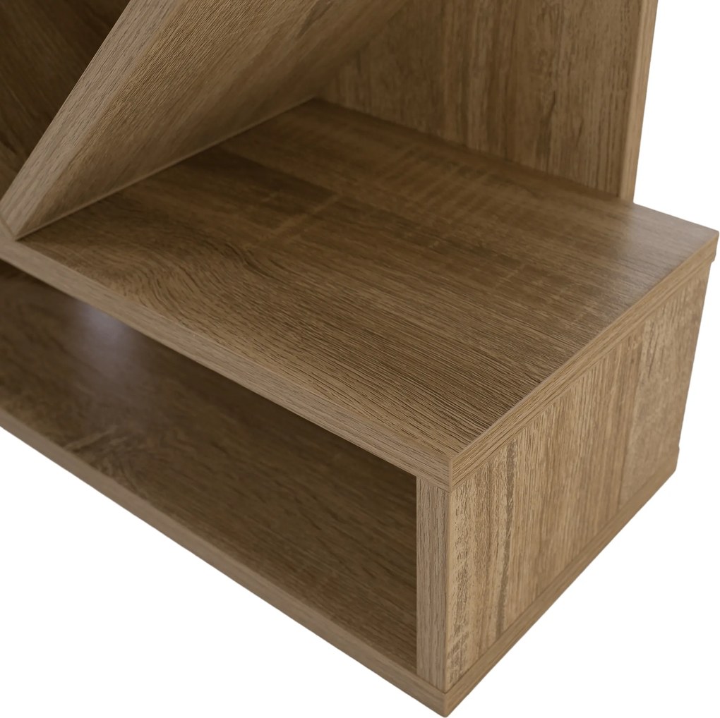 Polcrendszer, szürkésbarna tölgy, VEVEY