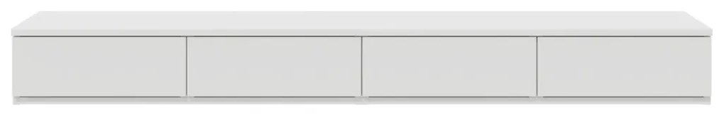 Ágyfiókok fiókkal Fehér 140 x 36.5 x 16.5 cm Faanyag