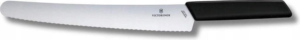 Victorinox kenyér- és süteményvágó kés 6.9073.26WB Swiss Modern fekete (26 cm)