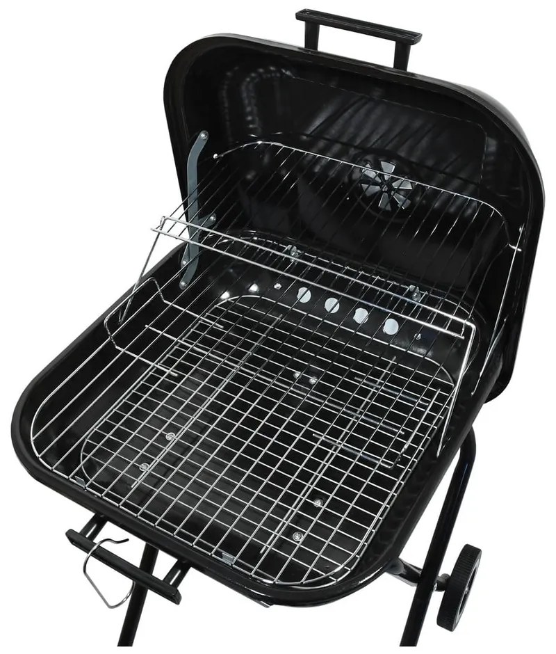 Trapani faszenes grillsütő, 43 x 40 cm - Cattara