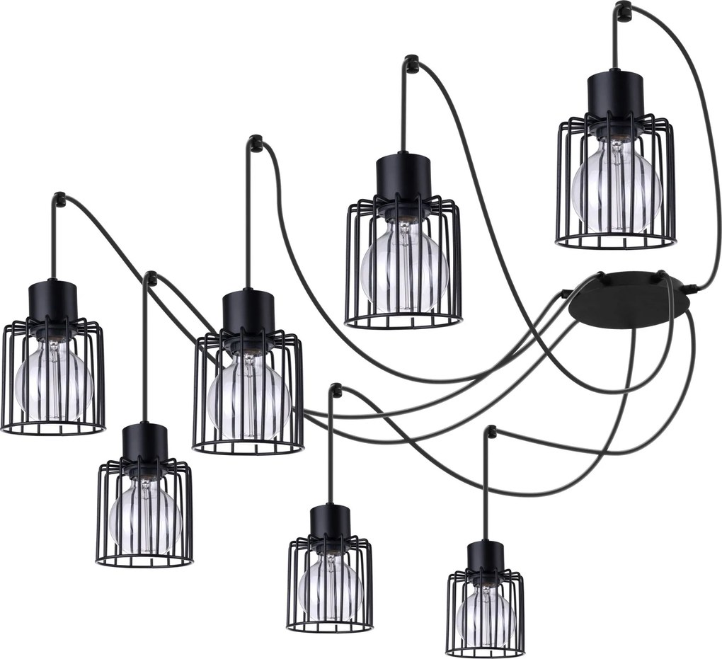 Sigma lighting modern függeszték luto fekete sig31131