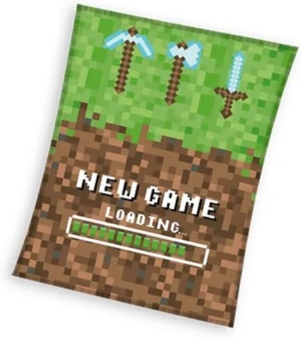 Gamer Loading coral fleece polár takaró 150x200cm